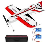 Radiolink A560 PNP RC Airplane, Plug & Play Brushless 3D Plane 580mm, 6 Flight Modes, 4 Channels Gyro Byme-A Flight Controller, 2 Batteries, for Beginners & Adults (No Transmitter/Receiver/Charger)