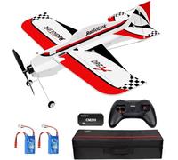 Radiolink A560 RTF RC Airplane, Ready to Fly Brushless 3D RC Plane 580mm, 6 Flight Modes, Gyro Flight Controller & Voltage Telemetry, T8S Radio Transmitter Receiver Kit, 2 Batteries & Charger Included