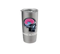 Radiologic Technologist Mind Reader Brain Scan Humor Stainless Steel Insulated Tumbler