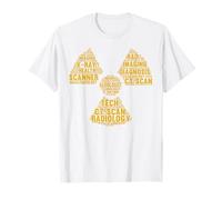 Radiologist Radioactive Sign Word Cloud Rad Tech T-Shirt