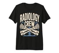 Radiology Crew Xray Skeleton Bones Hospital Premium T-Shirt