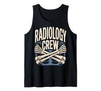 Radiology Crew Xray Skeleton Bones Hospital Tank Top