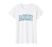 Radiology MRI Rad Tech Xray Technologist Value Graphic T-Shirt, Women, White, XS