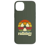 Radiology Retro Vintage Sunset Radiation Symbol Case for iPhone 14 Plus