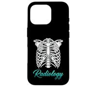 Radiology Rib Cage Skeleton X-Ray Tech Medical Professional Case for iPhone 16 Pro