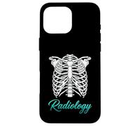 Radiology Rib Cage Skeleton X-Ray Tech Medical Professional Case for iPhone 16 Pro Max