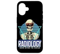 Radiology Seeing Beyond The Surface Skeleton Radiologist Case for iPhone 16