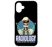 Radiology Seeing Beyond The Surface Skeleton Radiologist Case for iPhone 16 Plus