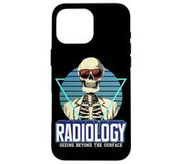 Radiology Seeing Beyond The Surface Skeleton Radiologist Case for iPhone 16 Pro Max