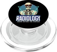 Radiology Seeing Beyond The Surface Skeleton Radiologist PopSockets PopGrip for MagSafe
