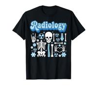 Radiology Skeleton X-Ray Tech Imaging Radiologist T-Shirt