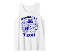 Radiology Tech Medical Imaging Anatomy Design Tank Top