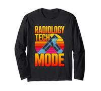 Radiology Tech Mode Xray Radiologic Technologist Long Sleeve T-Shirt