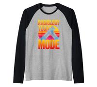 Radiology Tech Mode Xray Radiologic Technologist Raglan Baseball Tee