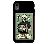 Radiology Tech Tarot Card Skeleton Rad Tech X-Ray Imaging Case for iPhone XR