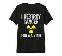 Radiology Therapist Appreciation Rad Tech Oncology Radiation Premium T-Shirt