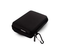 RadioShack Small Cable Organizer Travel Case, Bag Organizer for Phone Charging Cords, HDMI Cables, and More, Black