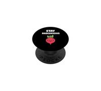 Radishes vegetable funny quote radish PopSockets Adhesive PopGrip