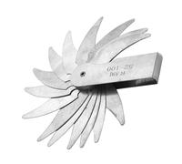 Radius Durable Stainless Steel Fillet Concave Convex Measuring Tool for Tool & Die Makers Machinists (R52-100MM)