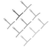 Radius Gauge, 9 Pcs Universal Understring Radius Gauge for Guitar Bass Bridge Fingerboard Saddle 7.25''~20''