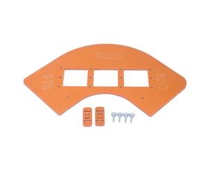 Radius Jig Router Template, Corner Radius Guide with R15 R30 R100 R200 Options, Engineering Plastic Routing Template for Cabinet Wardrobe Corners and Switch Holes