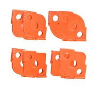 Radius Jig Router Templates, High Hardness ABS+CNC Radius Quick Jig Woodworking Corner Routing Templates Rounded Table Corners Router Bit Edge Trimmer, R5 R10 R15 R20 R25 R30 R35 R40 (8)