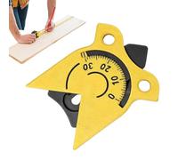 Radius Measuring Tool, Precise Portable Quick Measurement - Measuring Gauge for Rounded Corners | For Machinist Carpenter Welder Automotive Repair Metalworking Workshop