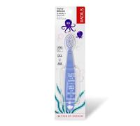 RADIUS Totz Toothbrush Extra Soft Brush BPA Free & ADA Accepted Designed for Delicate Teeth & Gums for Children 18 Months & Up - Pastel Blue - Pack of 1