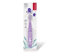 RADIUS Totz Toothbrush Extra Soft Brush BPA Free & ADA Accepted Designed for Delicate Teeth & Gums for Children 18 Months & Up - Lavender - Pack of 1