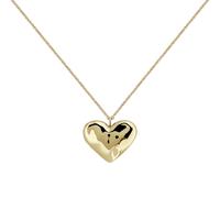 RADLEY 18ct Gold Plated Hammered Heart Necklace