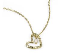 RADLEY 18ct Gold Plated Heart And Pearl Charm Necklace