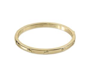 RADLEY 18ct Gold Plated Jumping Dog Bangle