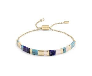 RADLEY 18ct Gold Plated Semi Precious Stone Friendship Bracelet
