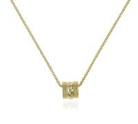RADLEY 18ct Gold Plated Textured Ring Charm Necklace