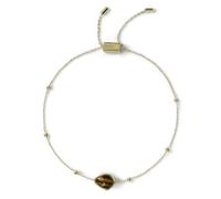 RADLEY 18ct Gold Plated Tigers Eye Friendship Bracelet