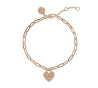 RADLEY 18ct Rose Gold Plated Heart Charm Bracelet