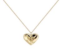 RADLEY 18ct Gold Plated Hammered Heart Necklace