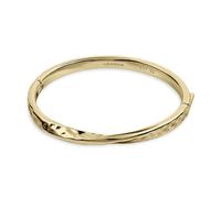 Radley Beaton Close Hammer Effect Gold Tone Bangle 17.5cm
