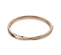 RADLEY 18ct Rose Gold Plated Hammer Effect Bangle