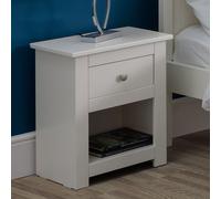 Radley Bedside Cabinet - 1 Drawer - White