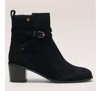Radley Buckle Suede Jeans Boot BLACK SIZE 5