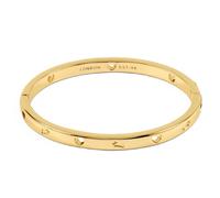 Radley Camden Cut Out Heart & Dog Gold Tone Bangle 17.5cm