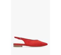 RADLEY Chiltern Grove Flame Suede Flat Sling Backs Size: 37, Colour: R