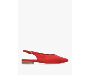RADLEY Chiltern Grove Flame Suede Flat Sling Backs Size: 40, Colour: R