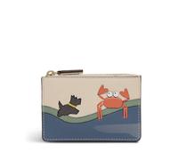 Radley Clawde Crab Small Zip Card & Coin Holder SALT