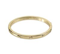 Radley Cuba Street Dog Logo Gold Tone Bangle 17.5cm