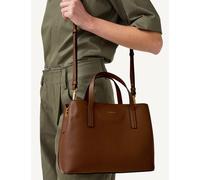 Radley Dukes Place Icon Leather Grab Bag Tan