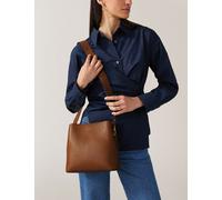 Radley female Dukes Place Icon Leather Cross Body Bag - Tan, Black,Tan