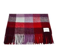 RADLEY Fluffy Check Large Responsible Range Throw Blanket Poinsettia