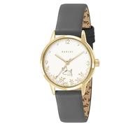 Radley RY21860A Gold Plated Grey Leather Strap Watch - W51511
